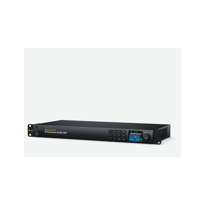 Blackmagic 2110 IP Converter 8x12G SFP