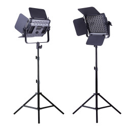 Kit Reportage 2x Panneaux Leds RGB 36W Kit Reportage 2x PBS-Leds