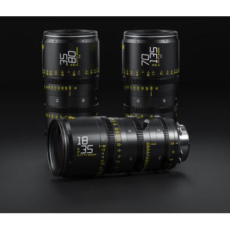 18-35 + 70-135 T2.9 Catta Ace FF Kit PL-EF Black