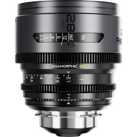 PAVO 28mm T2.1 2xAnamorphic Blue DZOFILM