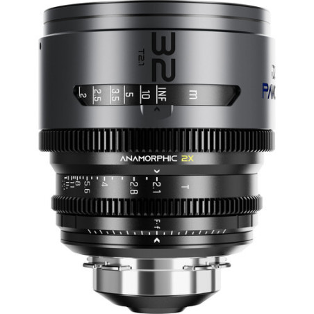 PAVO 32mm T2.1 2x Anamorphic Blue DZOFILM