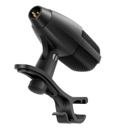 Microphone dynamique cardioïde multifonction + pince pou