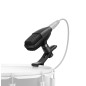 Microphone dynamique cardioïde multifonction + pince pour fût