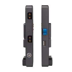 KA-A20S, Multi-sockets ARRI Plate for V-Mount battery SW Swit