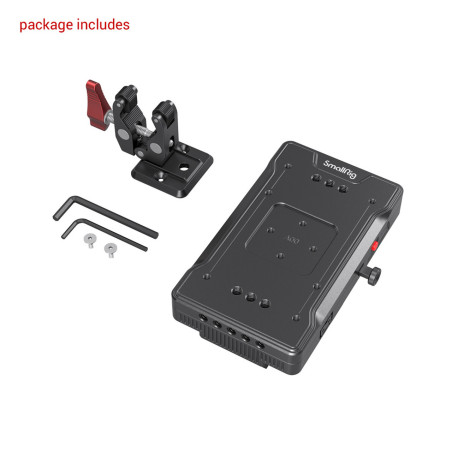 SmallRig 3202 V Mount Battery Adapter Plate with Crab-Sh