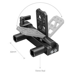 SmallRig 2802 Dual 15mm Rod Battery Hinge SmallRig