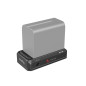 SmallRig 4341 NP-F Battery Adapter Mount Plate Kit with NP-FZ100 Dummy Battery Power Cable (Advanced Edition)