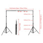 BS901A Support de fond studio max 3m de large