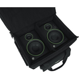 G-STUDIOMON1 - Deux monitoring 5" Deux monitoring 5" GATOR CASES