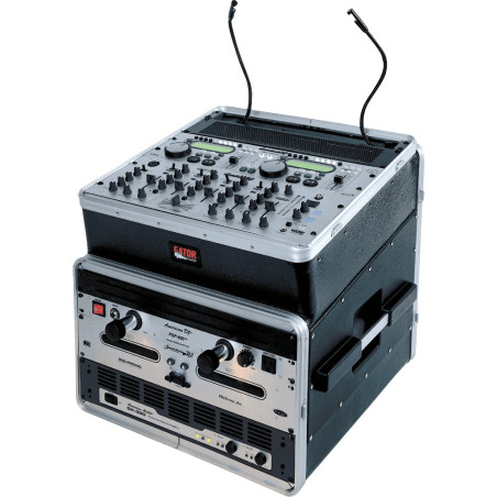 GRC-10X8 -  Top incliné 10U + front 8U GRC - Top incliné