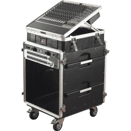 GRC-10X12-PU - Top inclinable 10U + front 12U GATOR CASES