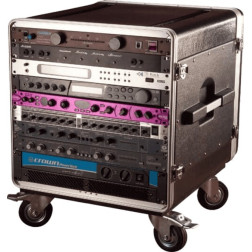 GRC-BASE-10 - GRC - 10 unité - standard à roulette GRC - GATOR CASES