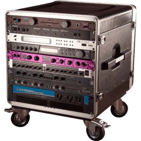 GRC-BASE-10 - GRC - 10 unité - standard à roulette GRC - GATOR CASES