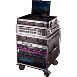 GRC-BASE-10 - GRC - 10 unité - standard à roulette  GATOR CASES