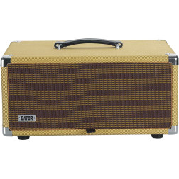 GR-RETRORACK-4TW - Bois 4 unités tweed Rétrorack - Bois GATOR CASES
