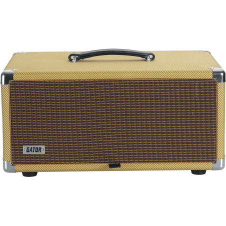GR-RETRORACK-4TW - Bois 4 unités tweed Rétrorack - Bois GATOR CASES