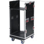 G-TOUR-10X16-PU - 10U x 16 U avec roulettes G-TOUR-10X16-PU - 10U x 16 U avec roulettes