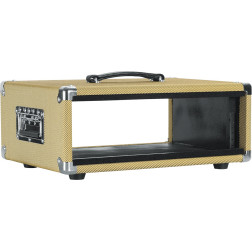 GR-RETRORACK-3TW - Bois 3 unités tweed Rétrorack - Bois GATOR CASES