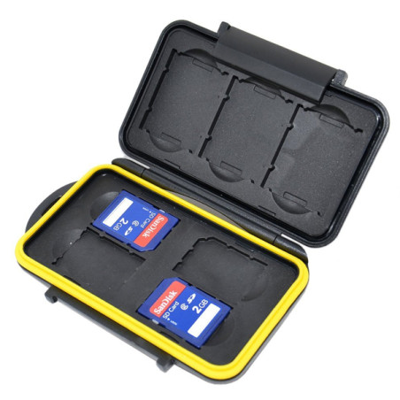 MC-XQDSD7 Etui de rangement 3 CF-Express et 4 SD JJC