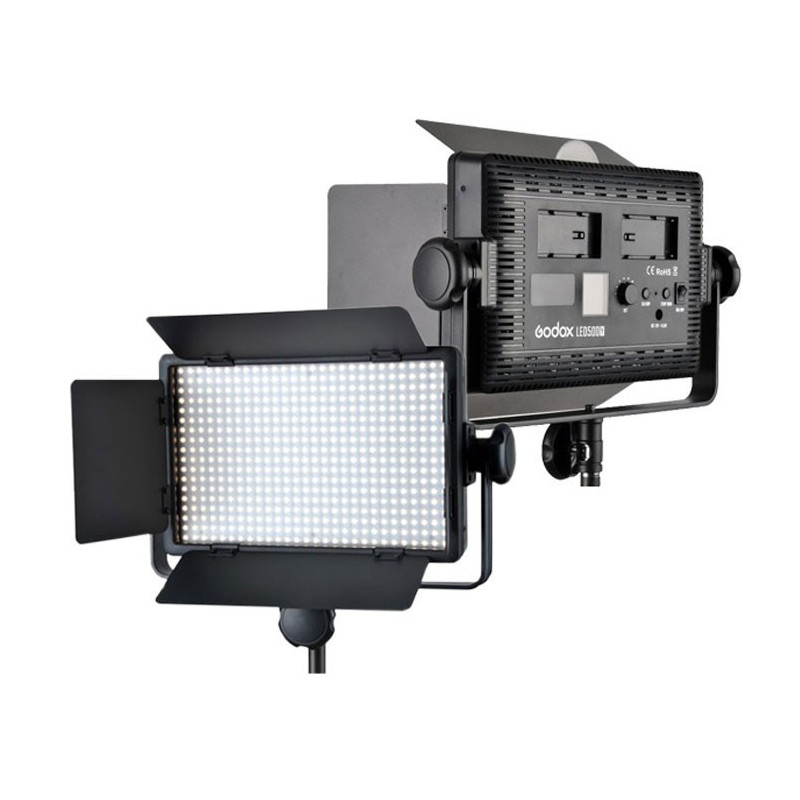 Godox LED 500W Daylight with Barndoor Découvrez le panne Godox LED 500W Daylight with Barndoor Découvrez le panne