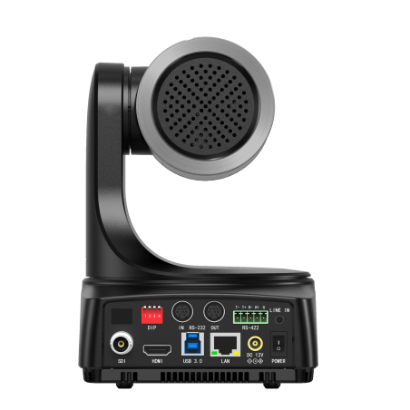 PTZ 4K60 zoom gand angle x12 Autotracking et Autoframing