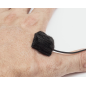 Fourrure pour Lavalier Carré Noir