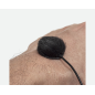 Fourrure pour Lavalier Rond Noir Fourrure pour Lavalier Rond Noir