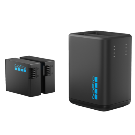 Kit 2 batteries + Chargeur double Hero11 Hero12