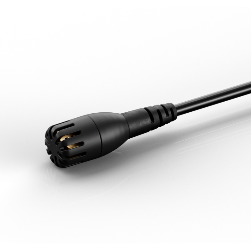 Micro omni 2061 avec pince et bonnette, Loud SPL, Noir, 3-pin LEMO Micro omni 2061 avec pince et bonnette, Loud SPL, Noir, 3-pin LEMO