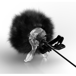 Micro omni 2061 avec pince et bonnette, Loud SPL, Noir, TA4F Mini-XLR DPA
