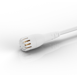 Micro omni 2061 avec pince et bonnette, Loud SPL, Blanc, 3-pin LEMO DPA