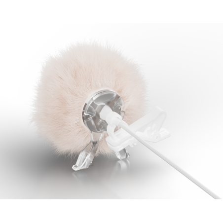Micro omni 2061 avec pince et bonnette, Loud SPL, Blanc,