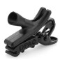 Clip coudé, noir, blanc, 10 pcs.