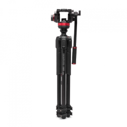 Rotule Vidéo Fluide 502 et trepied 3 sections alu 055