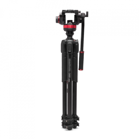 Rotule Vidéo Fluide 502 et trepied 3 sections alu 055