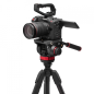 Rotule Vidéo Fluide 502 et trepied 3 sections alu 055