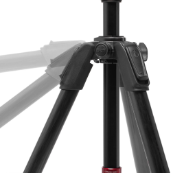 Rotule Vidéo Fluide 502 et trepied 4 sections Carbone 055 Manfrotto