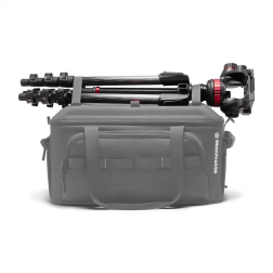 Rotule Vidéo Fluide 502 et trepied 4 sections Carbone 055 Manfrotto