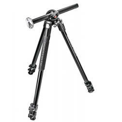 MK290DUA3-3W 290 Dual, Kit Trépied 3 sections alu + Rotu Manfrotto