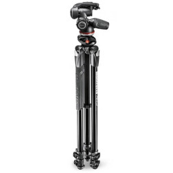 MK290DUA3-3W 290 Dual, Kit Trépied 3 sections alu + Rotu Manfrotto