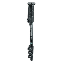 Monopode photo MM290C4 Monopode photo, 4 sections, carbo Manfrotto