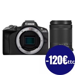 EOS-R50 + RF-S18-150 F3.5-6.3 24.2MP APS-C CMOS Mirrorle