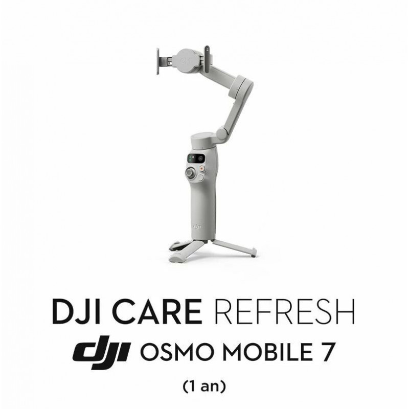 Assurance DJI Care Refresh pour DJI Osmo Mobile 7 (1 an)