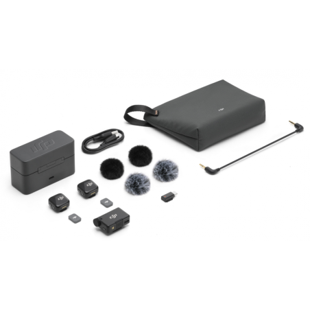 Mic Mini 2 TX + 1 RX + Charging Case