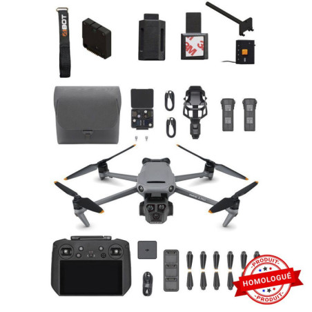 Mavic 3 Pro homologué S1, S2 et S3 DJI