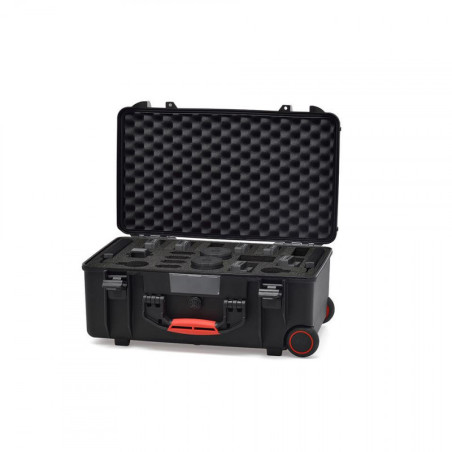 Valise 2550W étanche à roulettes pour TB50 / TB55 / WB37 / CrystalSky