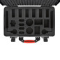 Valise 2550W étanche à roulettes pour TB50 / TB55 / WB37 / CrystalSky