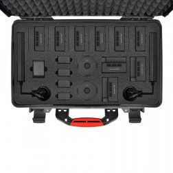 Valise 2550W étanche à roulettes pour TB50 / TB55 / WB37 / CrystalSky