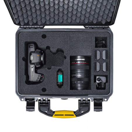 Valise HPRC2400 Combo pour Blackmagic Pocket Cinema 6K ou 4K + Metabones