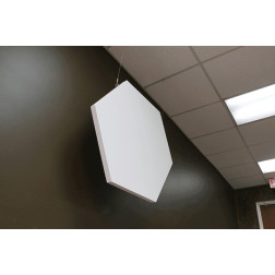 PAINT-HEXUS-48 - Paintable Plafond - 2 panneaux hexagona